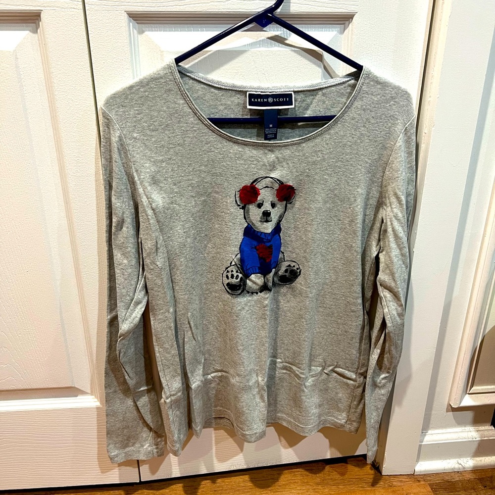Karen Scott Shirt - Size Medium